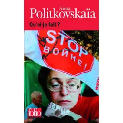 livre qu'ai-je fait ?