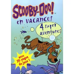 livre scooby-doo en vacances