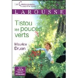 livre tistou les pouces verts