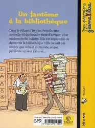 livre un fantôme à la bibliothèque