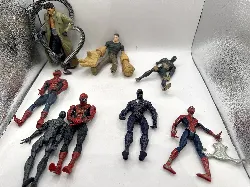 lot 8 figurines marvel spiderman