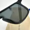 lunettes de soleil louis vuitton waimea noir monogram z1082w avec détails cloutés en métal argenté