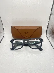 lunettes de soleil ray-ban meta wayfarer rw4008 601st3 53-22 noir