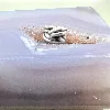 pandora charm argent clip motif tresse argent 925 millième (22 ct) 2,99g
