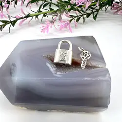 pandora charm argent pendant cadenas et clé argent 925 millième (22 ct) 7,94g