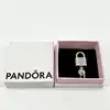 pandora charm argent pendant cadenas et clé argent 925 millième (22 ct) 7,94g