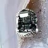 pandora charm clip en forme de coeur orné de cristaux argent 925 millième (22 ct) 2,16g