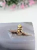 pendentif chat assis en or or 750 millième (18 ct) 0,99g
