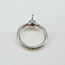 pendentif pandora o ouvrant argent 925 millième (22 ct) 5,60g