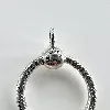 pendentif pandora o ouvrant argent 925 millième (22 ct) 5,60g