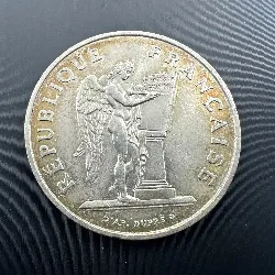 pièce 100 francs droits de l'homme 1989 argent 900 millième 15g