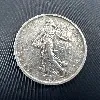 pièce 5 francs semeuse 1960 argent 835 millième 11,98g