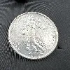pièce 5 francs semeuse 1961 argent 835 millième 12g