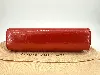 pochette cosmétique louis vuitton en cuir monogram verni orange