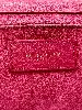 pochette /sac saint laurent en cuir chyc rose fuschia