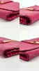 pochette /sac saint laurent en cuir chyc rose fuschia