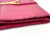 pochette /sac saint laurent en cuir chyc rose fuschia