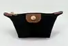 porte monnaie longchamp le pliage original en toile noir