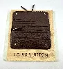 portefeuille long / organiser louis vuitton insolite en toile damier ébène