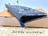 portefeuille louis vuitton brazza en cuir noir damier empreinte