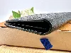 portefeuille louis vuitton brazza en cuir noir damier empreinte
