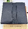 portefeuille louis vuitton brazza en cuir noir damier empreinte