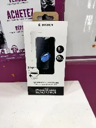 protège écran pour iphone se 2022 / se / 8/7 / 6s / 6 + smartframe™ verre trempé - certifié grs bigben