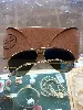 rayban aviator poli doré arista