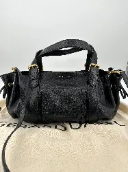 sac à main gérard darel le 18h cuir noir bubble