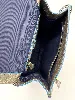 sac à main lancel ninon en cuir kaki avec bandoulière