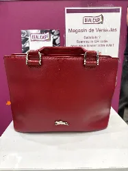 sac à main longchamp honore red