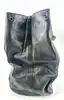 sac cabas bottega veneta en cuir noir