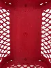sac cabas max mara plastique rouge avec bandoulière en cuir