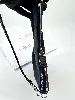 sac christian dior mini saddle vintage édition limitée 0405 en satin noir et broderies fleurs rouges