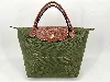 sac longchamp le pliage taille s vert kaki