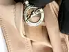 sac longchamp messenger en toile rose poudré à bandoulière