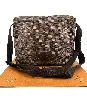 sac messenger louis vuitton modèle brooklyn en toile damier ebène
