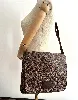 sac messenger louis vuitton modèle brooklyn en toile damier ebène