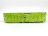 sac porté épaule michael kors empire en cuir effet crocodile vert pomme avec détails argentés