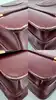 sac rabats à bandoulière vintage cartier en cuir bordeaux