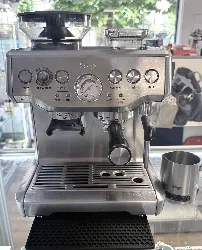 sage ses875bss2eeu1a the barista express - machine à café automatique avec mousseur à lait - inox brossé
