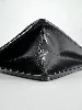 seviette / porte-document s,t, dupont line d en cuir noir