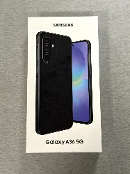 smartphone samsung galaxy a36 6/128 go noir + bandoulière