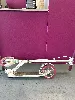 trottinette oxelo mid 9 blanc rose