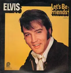 vinyle elvis - let's be friends (1975)