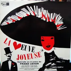 vinyle franz lehar - la veuve joyeuse