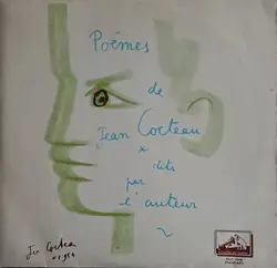 vinyle jean cocteau - poèmes de jean cocteau dits par l'auteur (1955)