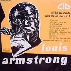 vinyle louis armstrong with the all stars - louis armstrong at the crescendo n° 2 (1955)