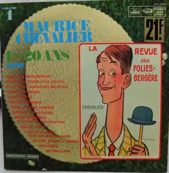 vinyle maurice chevalier - 1 fois 20 ans