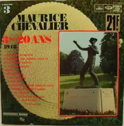 vinyle maurice chevalier - 3 fois 20 ans (1968)